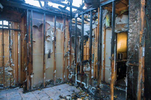 Professional Emergency Fire Cleanup technician working in Freeport, PA